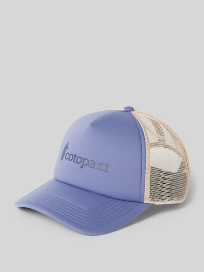 Cotopaxi Baseballpet met labelprint Bleu - 1