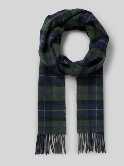 Barbour Sjaal van pure wol  Olijfgroen - 1