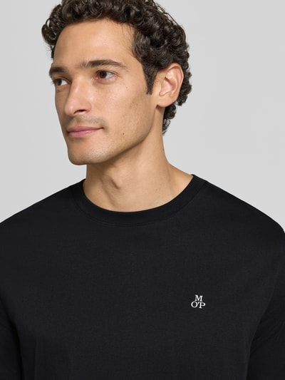 Marc O'Polo Regular Fit T-Shirt Set aus reiner Baumwolle im 2er-Pack Weiss 3