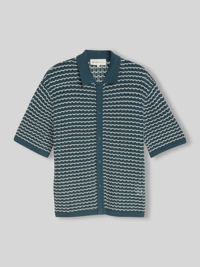 Tom Tailor Denim Regular Fit Poloshirt aus Baumwoll-Mix Petrol 2