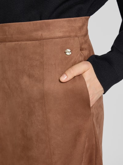 Fynch-Hatton Midirok in leerlook Middenbruin gemêleerd - 3