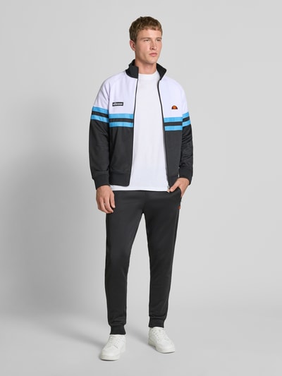 Ellesse Sweatjack met labelpatch, model 'RIMINI'' Blauw - 1