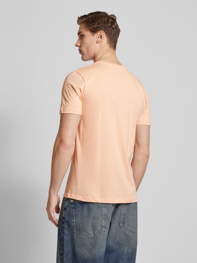 Tom Tailor Denim T-Shirt mit Logo-Print Apricot 5