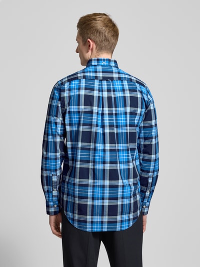 Gant Regular Fit Freizeithemd mit Label-Stitching Royal 5