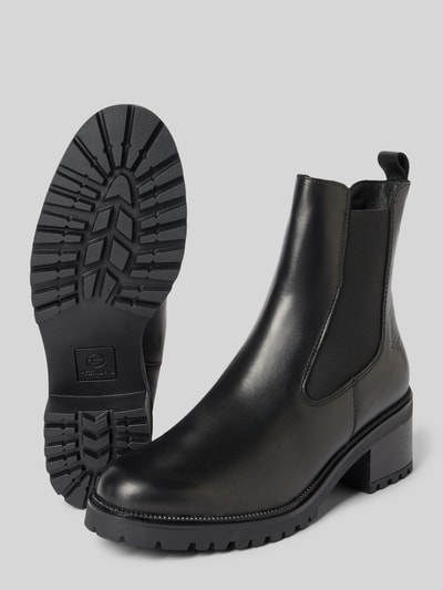Tamaris Chelseas aus echtem Rindsleder Black 4