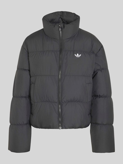adidas Originals Regular Fit Steppjacke mit Stehkragen Black 2
