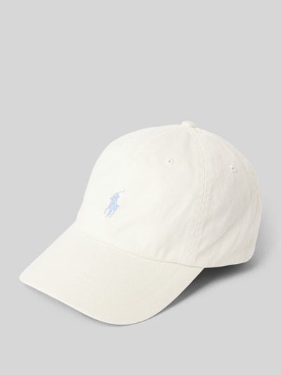 Polo Ralph Lauren Basecap mit Logo-Stitching Beige 1