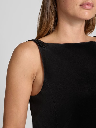 Lauren Ralph Lauren Cocktailkleid mit rückseitigem Reißverschluss Modell 'MELZAR' Black 3