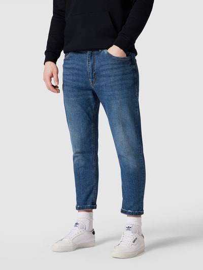 Drykorn Straight Fit Jeans mit Stretch-Anteil Dunkelblau 4