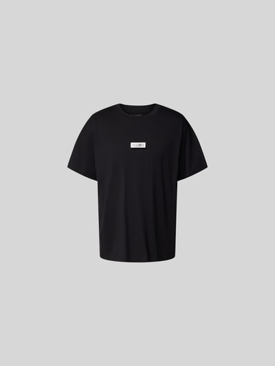 MM6 Maison Margiela T-Shirt mit Label-Detail Black 1