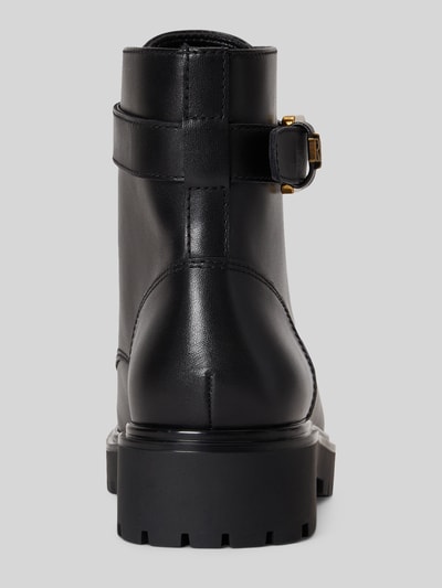 Lauren Ralph Lauren Schnürstiefel aus echtem Leder Black 4