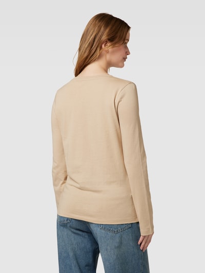 Marc O'Polo Longsleeve mit Statement-Print Modell 'MIX N MATCH' Beige 5