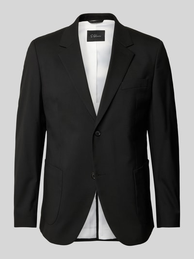 s.Oliver BLACK LABEL Relaxed Fit Anzugsakko mit Viskoseanteil Black 2