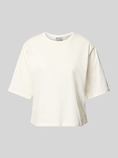 JAKE*S STUDIO WOMAN T-Shirt mit Rundhalsausschnitt Offwhite 2