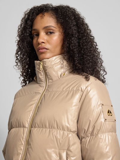 Moose Knuckles Regular Fit Steppjacke mit Kapuze Gold 3