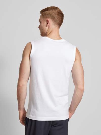 Tom Tailor Tanktop met labelprint Wit - 5