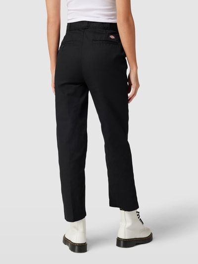 Dickies Korte stoffen broek met labeldetail, model 'THE PHOENIX' Zwart - 5