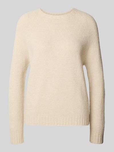 Weekend Max Mara Relaxed Fit Strickpullover aus Alpaka-Mix Modell 'GHIACCI' Ecru 2