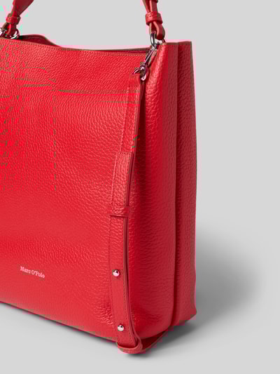 Marc O'Polo Shopper van echt runderleer, model 'BRINJA' Rood - 3