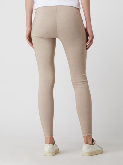 Vila Leggings mit Karomuster Modell 'Laura'  Sand 5