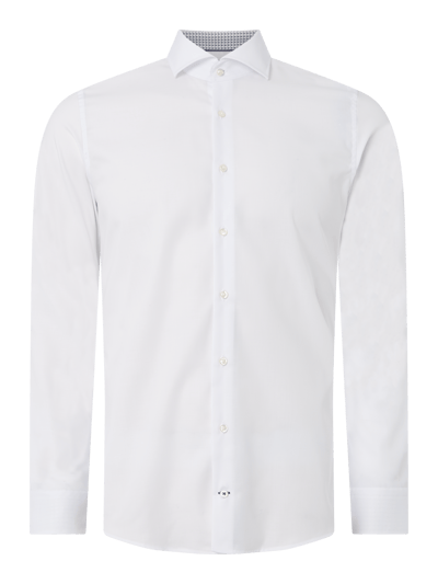 JOOP! Collection Slim Fit Business-Hemd aus Twill Modell 'Pankok' Weiss 1