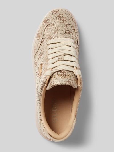 Guess Sneaker mit Label-Details Modell 'JAZLIE2' Beige 3