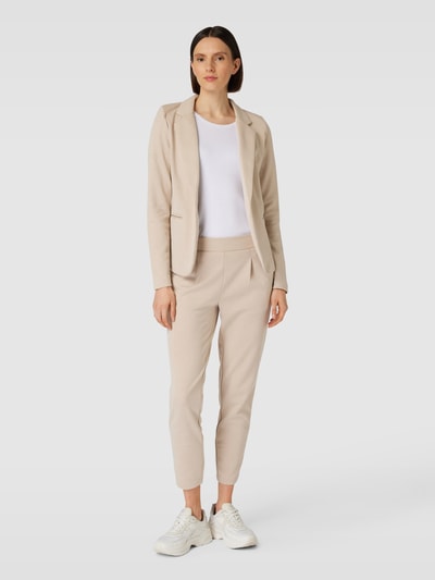 ICHI Blazer mit Reverskragen und Strukturmuster Modell 'KATE' Sand 1