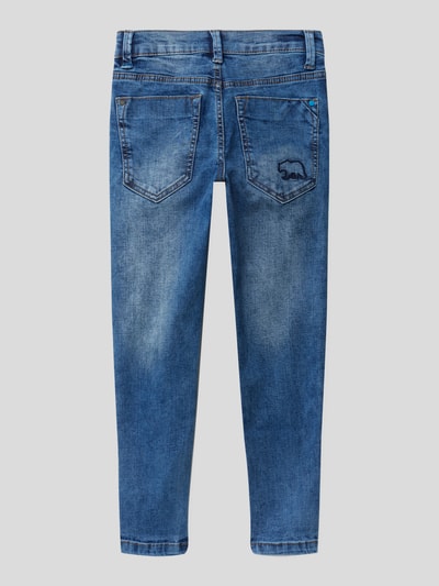 s.Oliver RED LABEL Slim fit jeans met 5-pocketmodel Blauw - 3