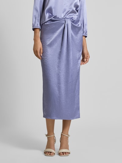 Marc Cain Spódnica midi z marszczeniami Lawendowy 4
