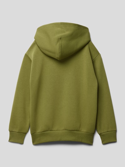 CHAMPION Hoodie mit Label-Stitching Modell 'Rochester' Khaki 3