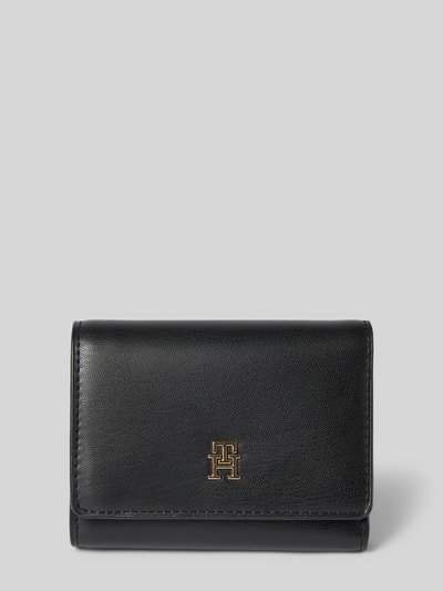 Tommy Hilfiger Portemonnaie mit Logo-Applikation Black 1