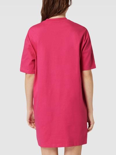 Marc O'Polo DENIM Minikleid mit Label-Print Fuchsia 5