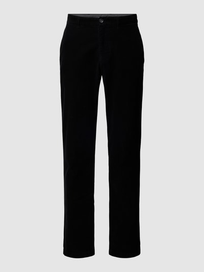 Tommy Hilfiger Cordhose mit Logo-Stitching Modell 'DENTON' Black 2