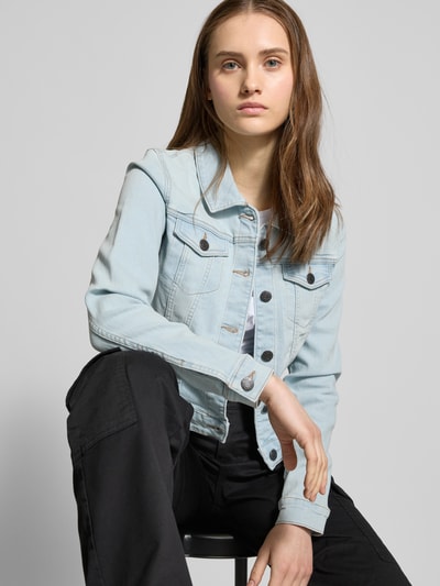 Noisy May Jeansjacke mit Stretch-Anteil Modell 'DEBRA' Hellblau 3