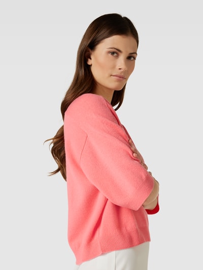 Luisa Cerano T-Shirt in Strick-Optik Lachs 3