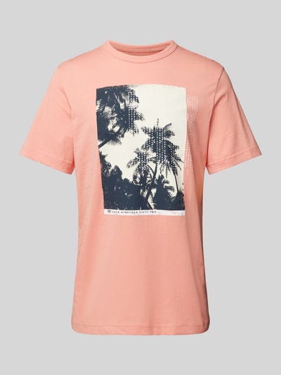 Tom Tailor T-shirt met motiefprint Koraal - 2