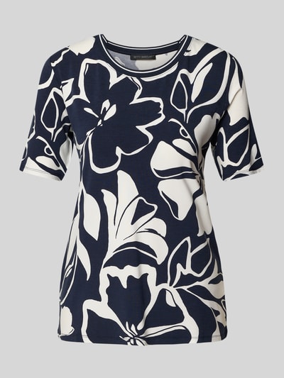Betty Barclay T-Shirt aus Viskose-Mix mit Rundhalsausschnitt Marine 2