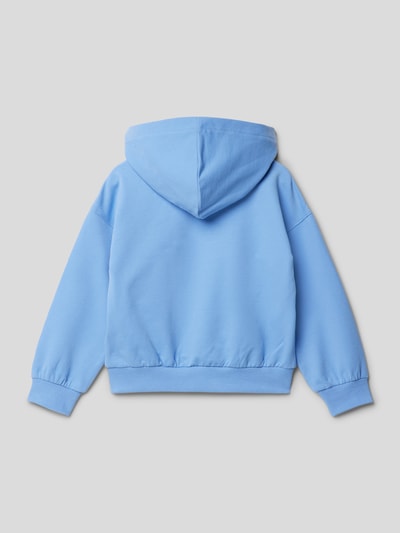 s.Oliver RED LABEL Hoodie mit Motiv-Print Bleu 3