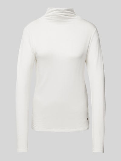 monari Longsleeve mit Stehkragen Offwhite 2