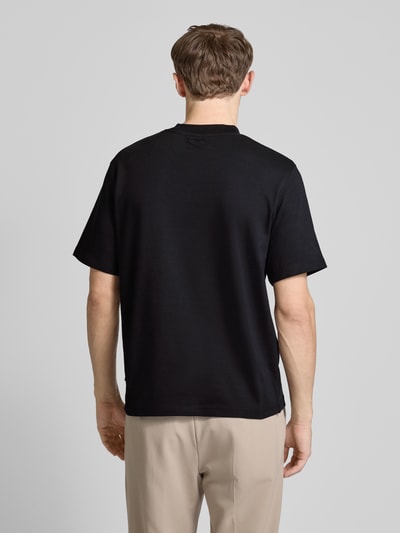 Jack & Jones Premium T-Shirt mit Label-Print Modell 'LACHAD' Black 5