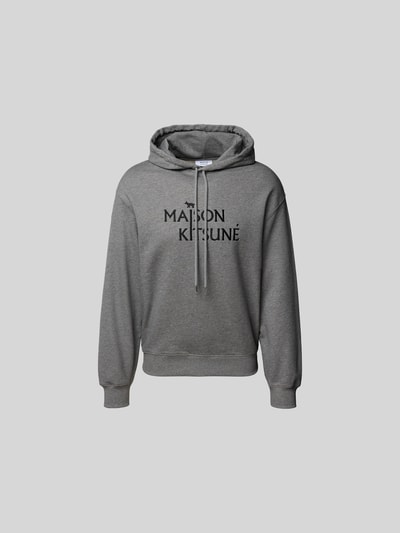 MAISON KITSUNÉ Hoodie aus reiner Baumwolle Anthrazit 2