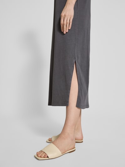 Jake*s Casual T-Shirt-Kleid mit Rundhalsausschnitt Dunkelgrau 3