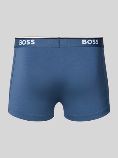 BOSS Regular Fit Trunks mit Baumwollanteil im 3er-Pack Oliv 3