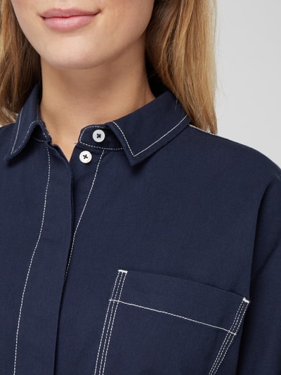 Jake*s Casual Kleid mit Taillengürtel Marine 3
