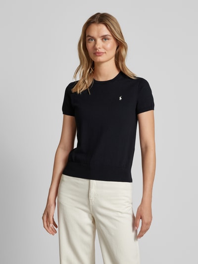 Polo Ralph Lauren T-Shirt mit Logo-Stitching Black 4