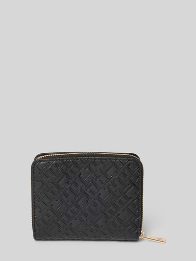 Tommy Hilfiger Portfel z fakturowanym wzorem Czarny 2