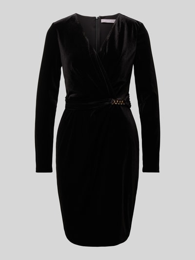 Christian Berg Cocktail Cocktailkleid in Wickel-Optik Black 2