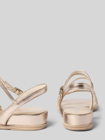 Tamaris Sandalen mit Ziersteinbesatz Gold 2
