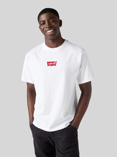 Levi's® regular fit T-shirt van puur katoen Wit - 1