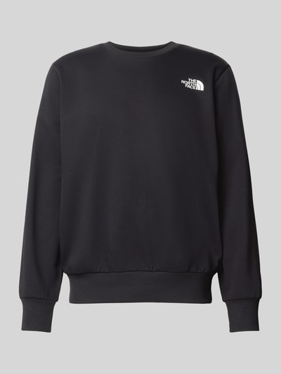The North Face Sweatshirt mit Label-Print Black 2